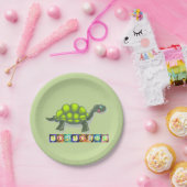 Schildkrötenpapier Pappteller (Party)