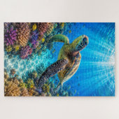 Schildkrötenparadies-Puzzle Puzzle (Horizontal)