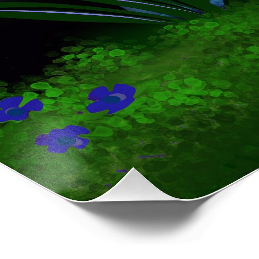 Schildkrötenposter Poster (Ecke)