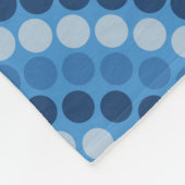 Schildkrötenpunktmalerei Fleecedecke (Ecke)