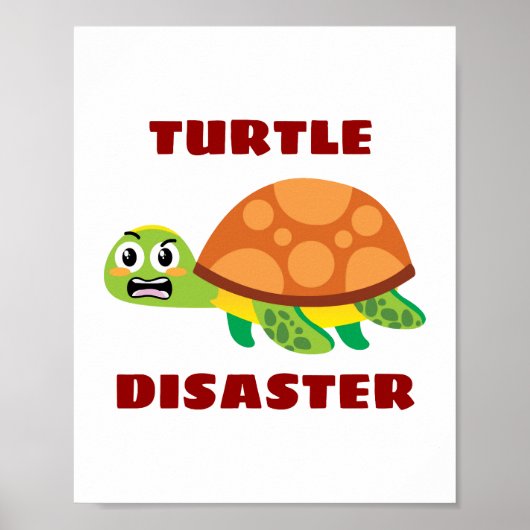 Schildkrötenpuppe Desaster Poster (Vorne)