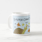 Schildkrötenreißen Kaffeetasse (Vorderseite Links)