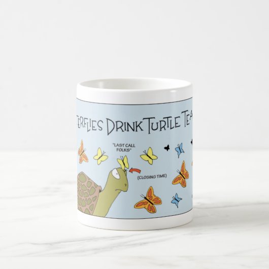 Schildkrötenreißen Kaffeetasse (Mittel)