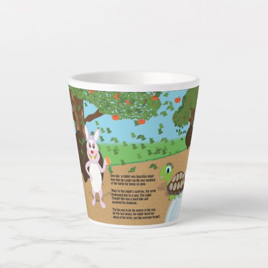 Schildkrötenrennen Tasse (Vorderseite)