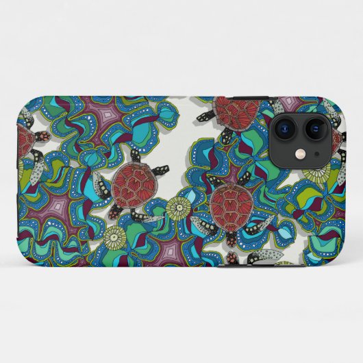 Schildkrötenriff Case-Mate iPhone Hülle (Rückseite (Horizontal))