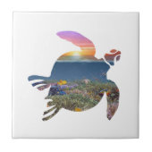 Schildkrötenriff Fliese (Vorderseite)