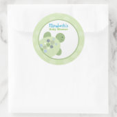 Schildkrötenriff Rund Custom Gevor Sticker (Tasche)