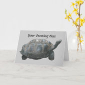 Schildkrötenrutschkarte Karte (Gelbe Blume)