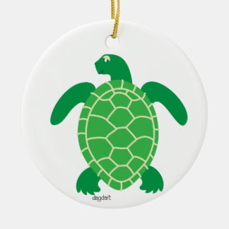 Schildkrötenschmuck Keramik Ornament