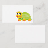 Schildkrötenschutzkarte Begleitkarte (Vorne/Hinten)