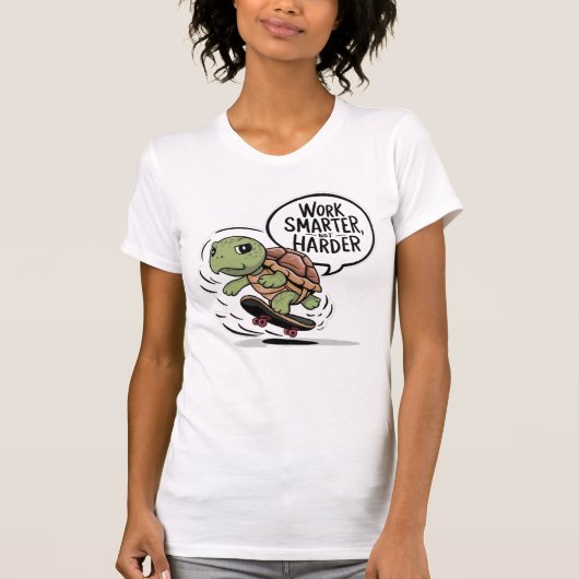 Schildkrötenskateboard T-Shirt (Vorderseite)