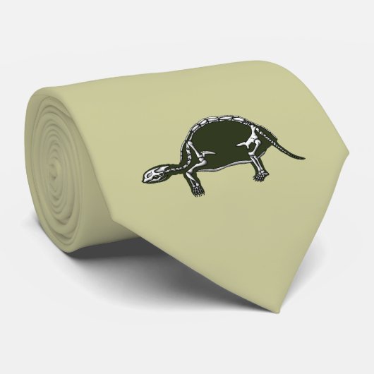 Schildkrötenskelett Krawatte (Gerollt)