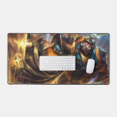 Schildkrötenspielplatte | Tank Champions Schreibtischunterlage (Tastatur & Maus)