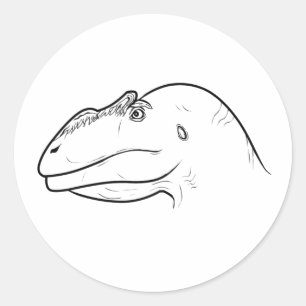 Schildkrötensticker Runder Aufkleber