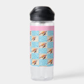 Schildkrötenstrand Trinkflasche (Rückseite)