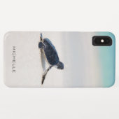 Schildkrötenstrasse Personalisierter Name | Art Case-Mate iPhone Hülle (Rückseite (Horizontal))