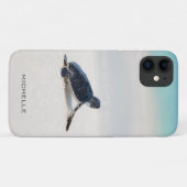 Schildkrötenstrasse Personalisierter Name | Art Case-Mate iPhone Hülle (Rückseite (Horizontal))