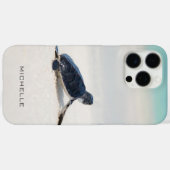 Schildkrötenstrasse Personalisierter Name | Art Case-Mate iPhone Hülle (Rückseite (Horizontal))
