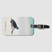 Schildkrötenstrasse Personalisierter Name | Art Gepäckanhänger (Vorderseite (Horizontal))