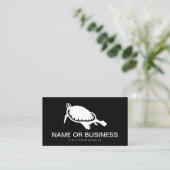 Schildkrötensymbol Visitenkarte (Stehend Vorderseite)