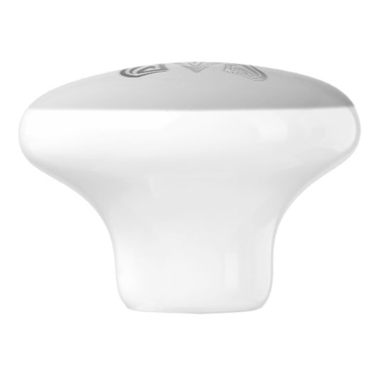 Schildkrötentier Keramikknauf (Seitenansicht)