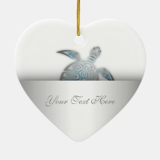 Schildkrötentier Keramikornament (Hinten)