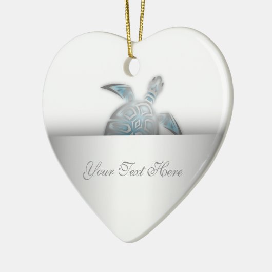 Schildkrötentier Keramikornament (Links)