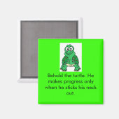 Schildkrötenwahrheit Magnet (Vorderseite/Rückseite)