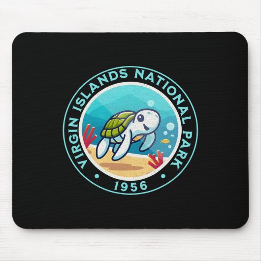 Schildkrötenwandern im Nationalpark der Jungfrauen Mousepad (Vorne)