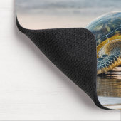 Schildkrötenwanderung auf dem Nassstrand Mousepad (Ecke)