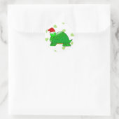 Schildkrötenweihsticker Runder Aufkleber (Tasche)