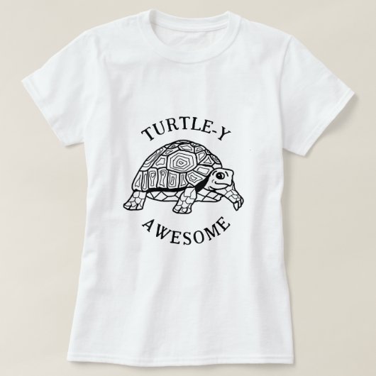 Schildkröteny phantastisch. Niedliche Schildkröte  T-Shirt (Design vorne)