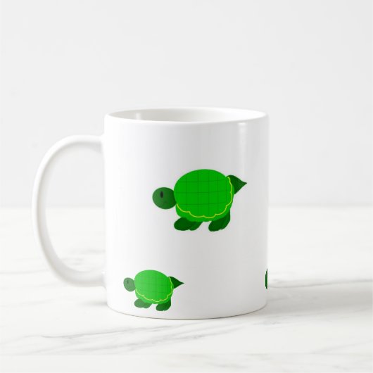 Schildkrötenzeit Kaffeetasse (Links)