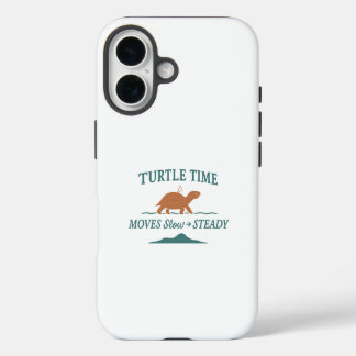 Schildkrötenzeit vergeht langsam und stetig iPhone 16 hülle