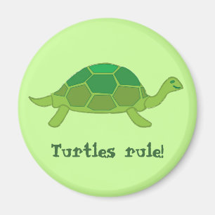 Schildkröteregel! Magnet