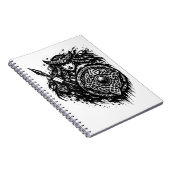 Schildmaid-Speer-Sigil – Mythic Warrior Ink Notizblock (Rechte Seite)
