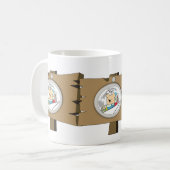 Schildmann Krug Kaffeetasse (Vorderseite Links)