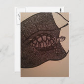schildpad postkarte (Vorne/Hinten)