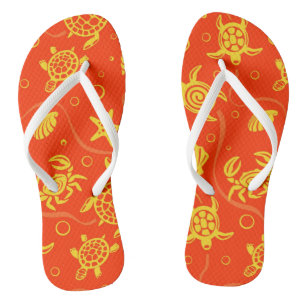 Schildpatt Badesandalen