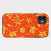 Schildpatt Case-Mate iPhone Hülle (Rückseite (Horizontal))