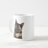 Schildpatt-Katze Kaffeetasse (Vorderseite Links)