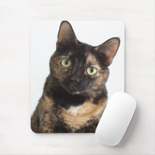 Schildpatt-Katze Mousepad (Mit Mouse)