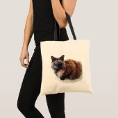 Schildpatt-Katzen-Tasche Tragetasche (Vorderseite (Produkt))