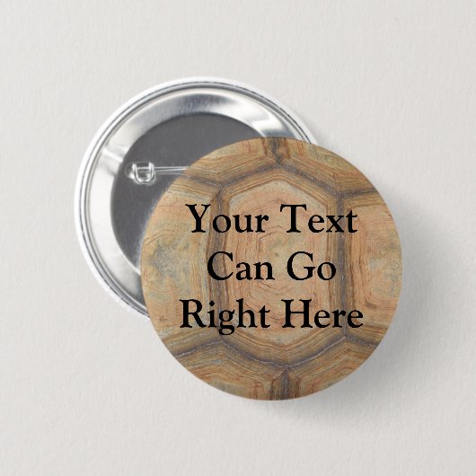 Schildpatt-Knopf Button (Vorne & Hinten)