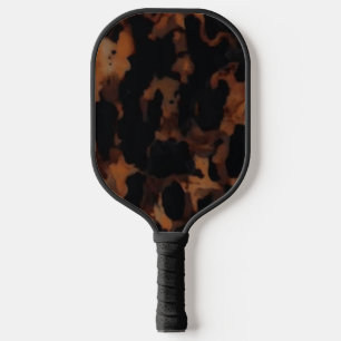 Schildpatt-Nahtloses Muster, Chic Schildpatt Pickleball Schläger