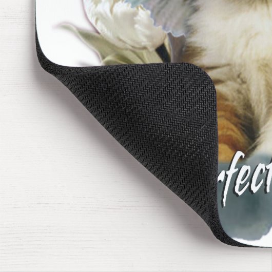 Schildpatt-Perser-Engel Mousepad (Ecke)