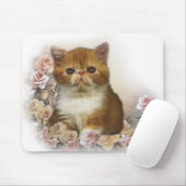 Schildpatt-Perserporträt Mousepad (Mit Mouse)