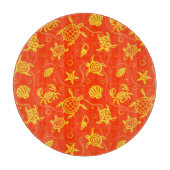 Schildpatt Schneidebrett (Vorderseite)