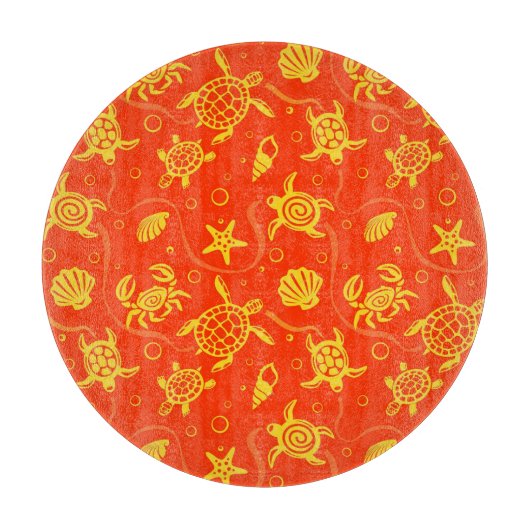 Schildpatt Schneidebrett (Vorderseite)