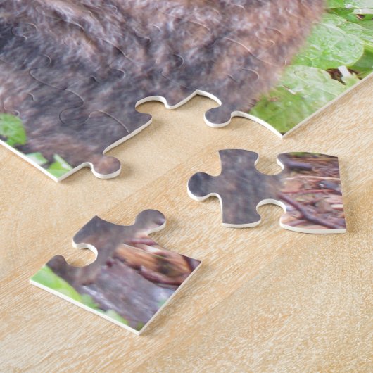 Schildpatt-schwarze Katzen-Garten Puzzle (Seite)